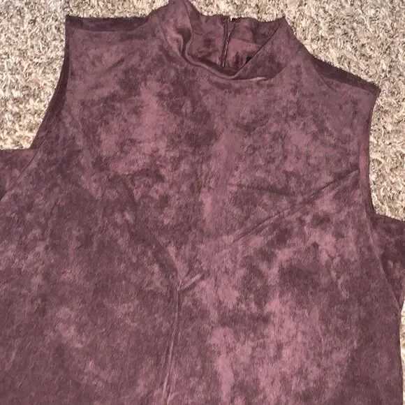Ivanka Trump plum/purple velvet dress, size 8. - Picture 3 of 10